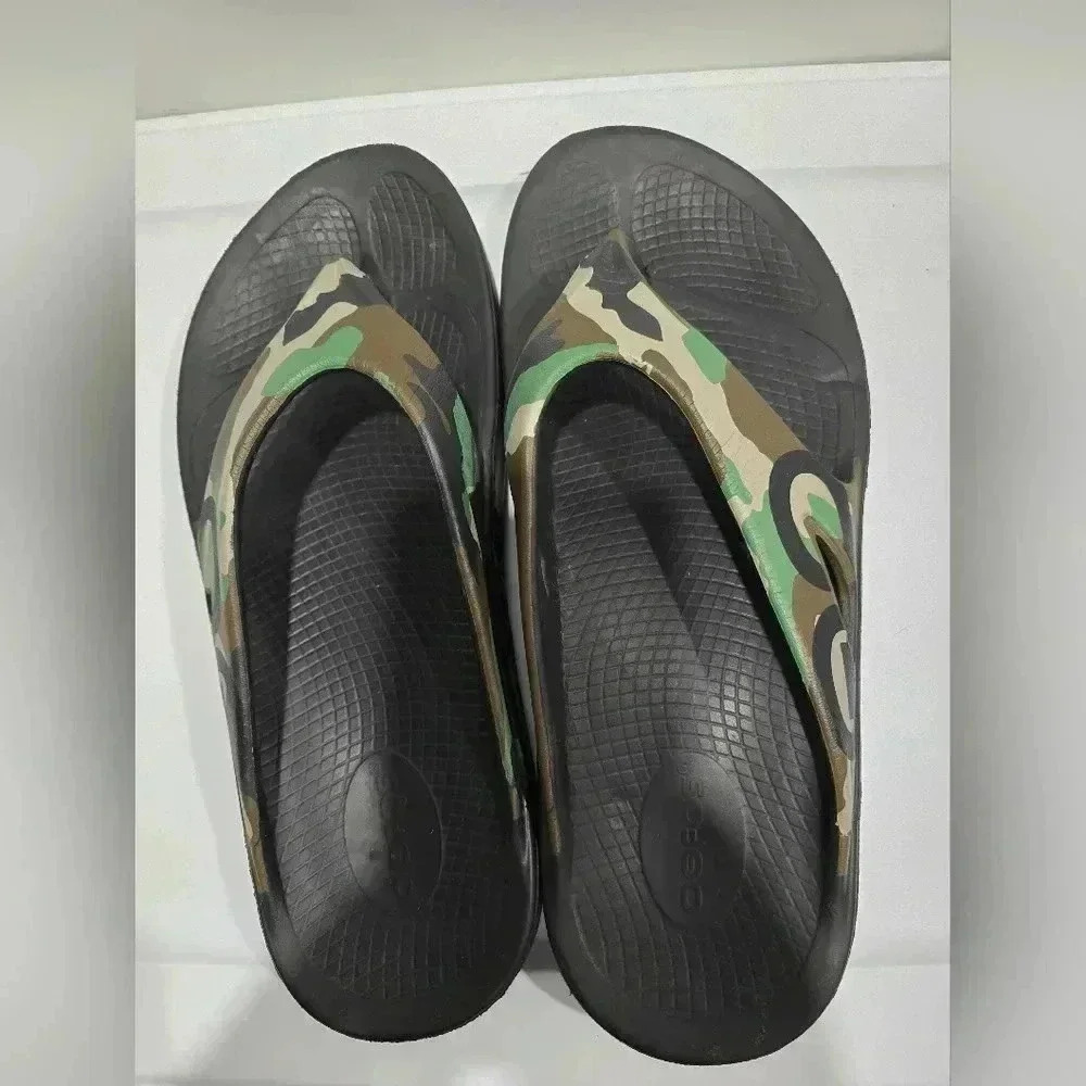 OOFOS OOriginal Sport Flip-Flops Unisex Women's Size 16 Mens Size 14 - Picture 3 of 9